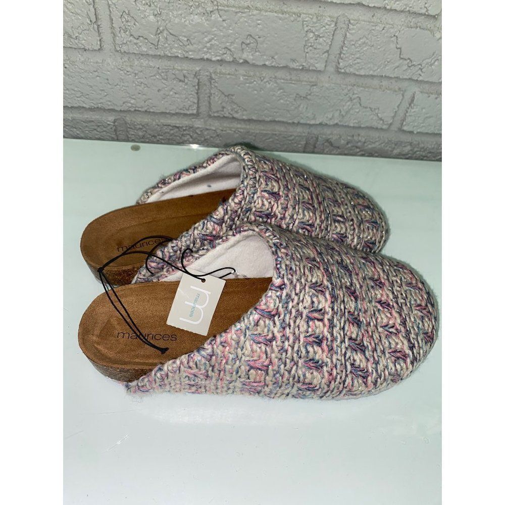 Maurices Casual Sweater Sandal Size 8M NWT